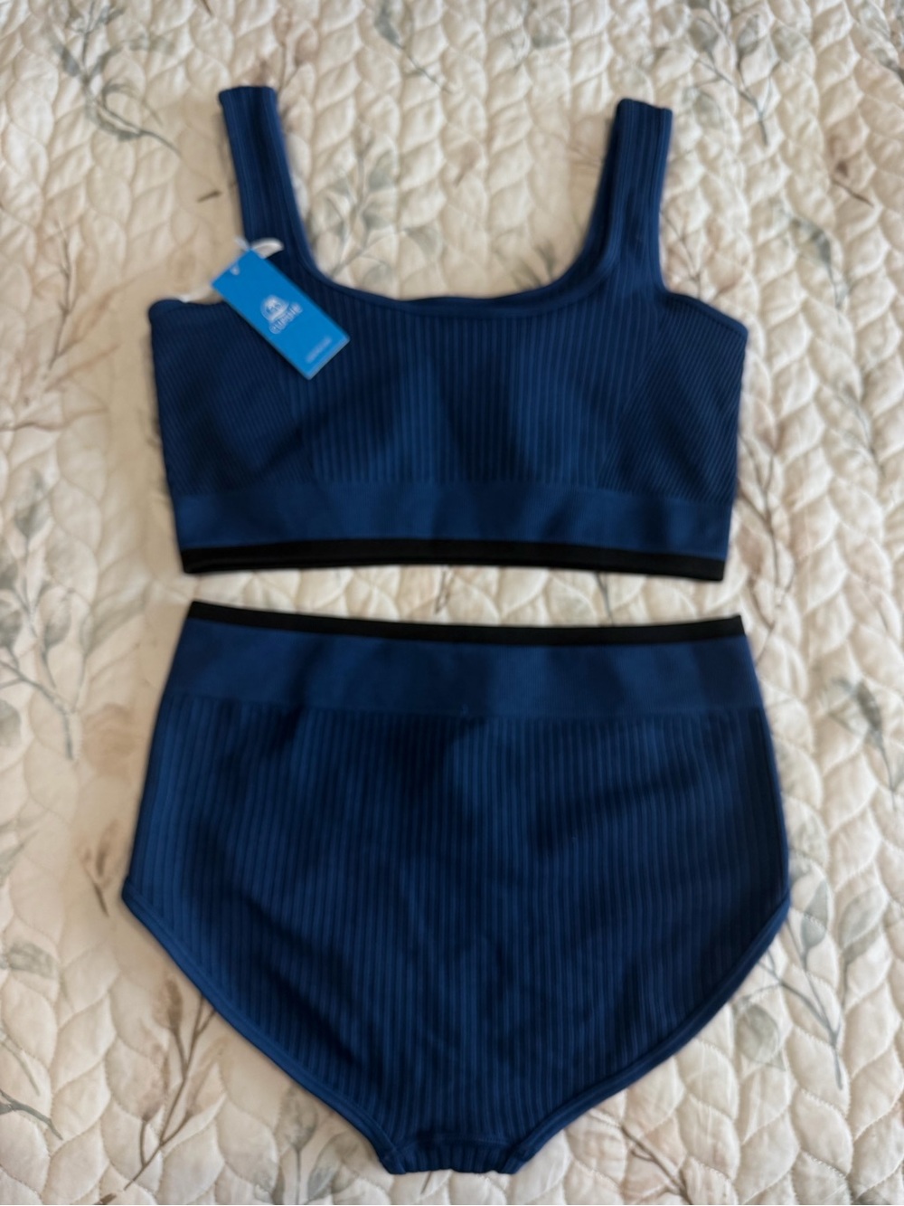 NWT Women’s Two Piece Bathing Suit - Picture 2 of 3